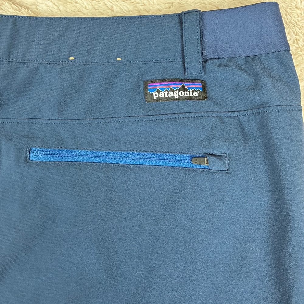Patagonia Mens Altvia Trail Shorts 40 Blue Stretch Gorpcore Outdoor Utility Hike - Picture 8 of 14